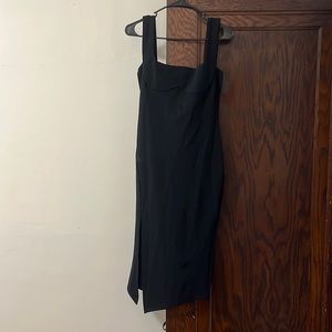 Hello molly black midi dress